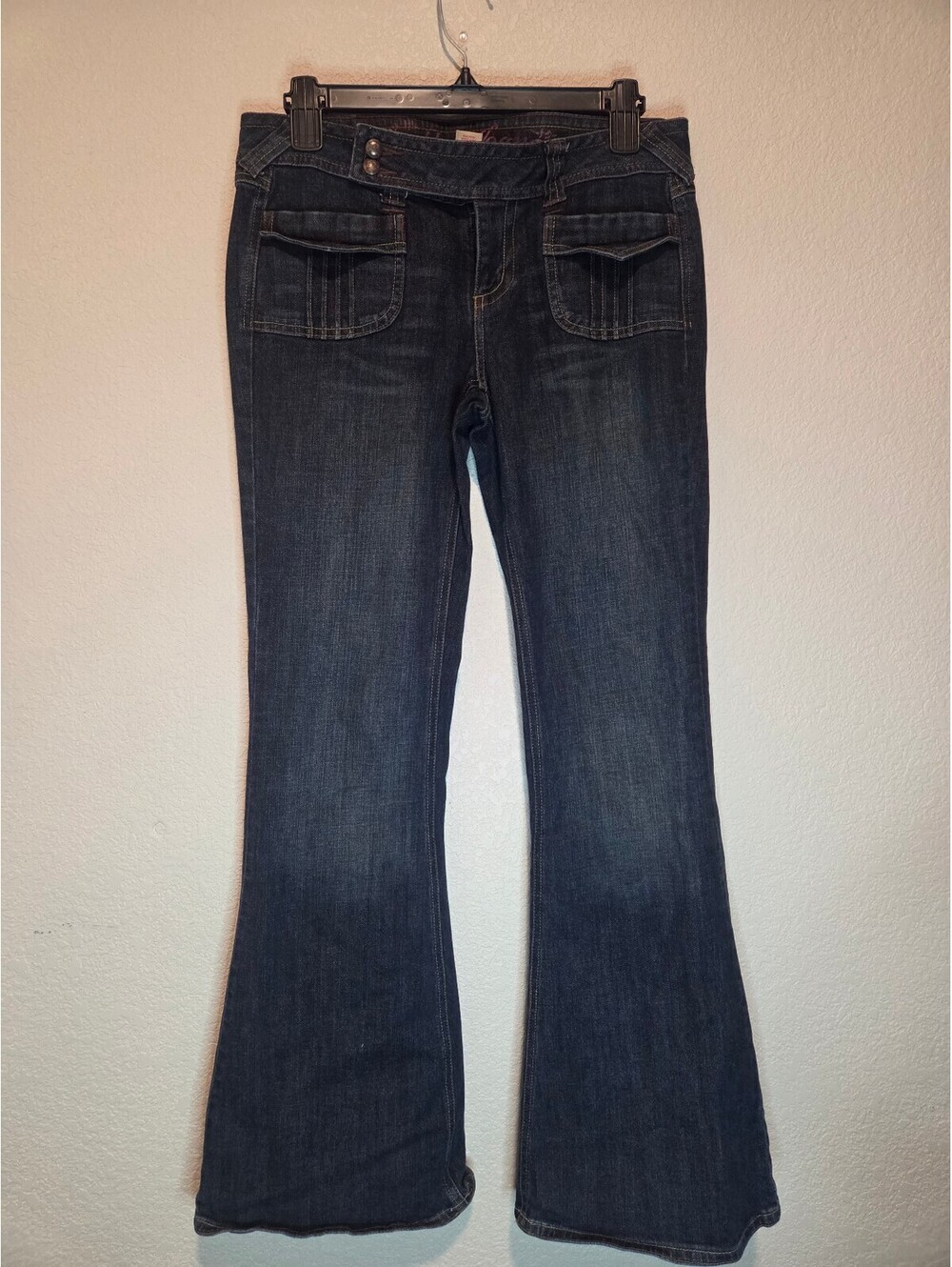 Candie's Dark Wash Flared Jeans Size 7, vintage y2k